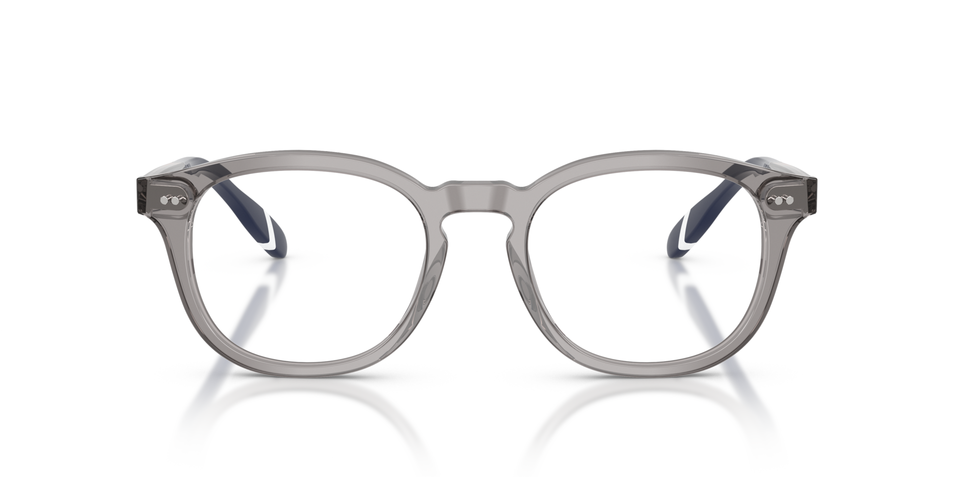 PH2267 Shiny Transparent Grey AcetateEyeglass Frames for Glasses Direct, Front View