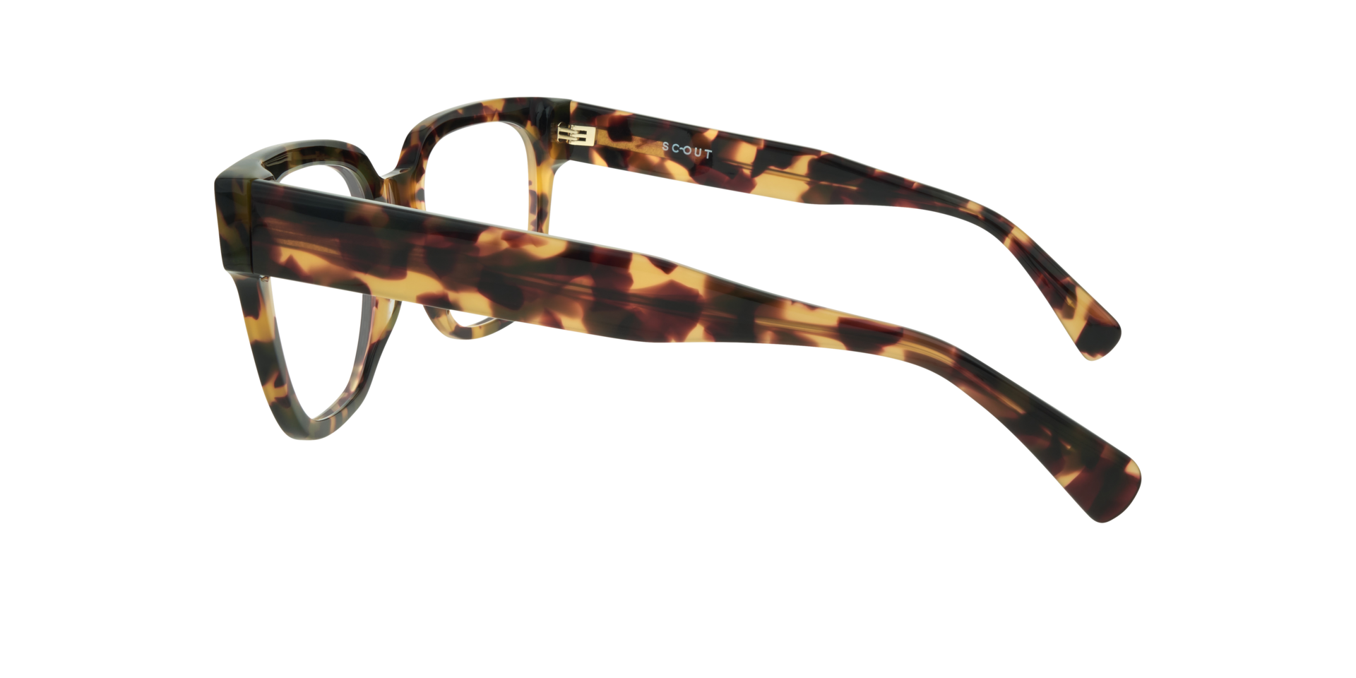 Jenny Pink Havana AcetateEyeglass Frames for Glasses Direct, Side View