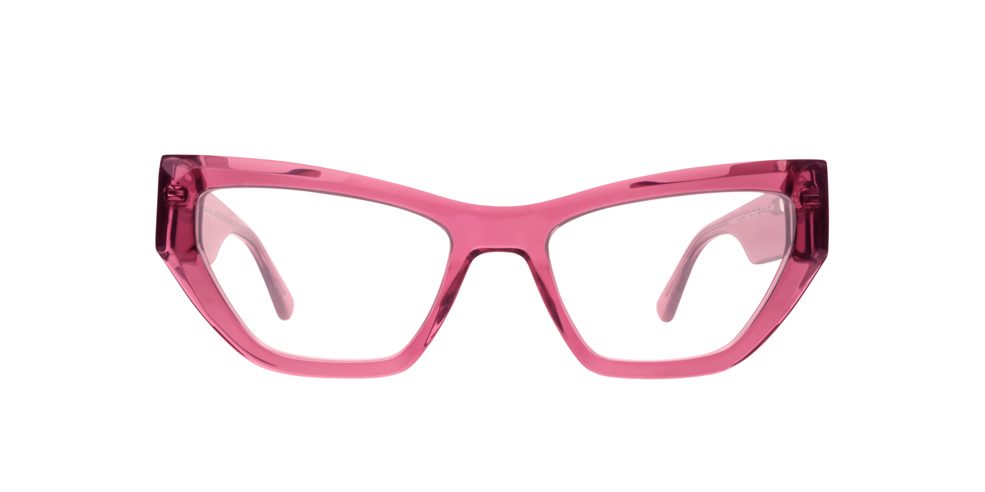 Harmony Crystal Purple AcetateEyeglass Frames for Glasses Direct, Front View