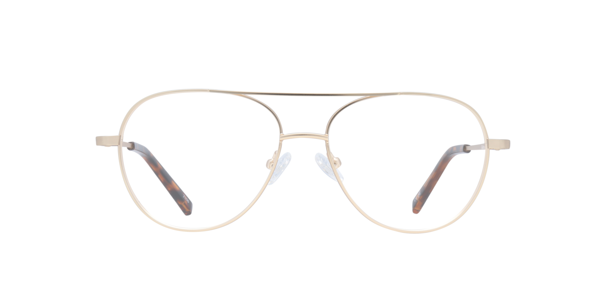 Gold pilot Metal eyeglasses Online - Full Rim - Gabriel