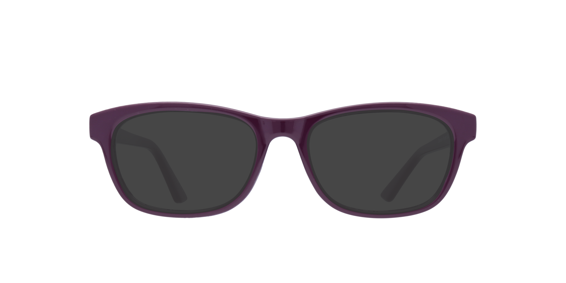 Damica Purple PlasticEyeglass Frames for Glasses Direct, with Tinted Lenses