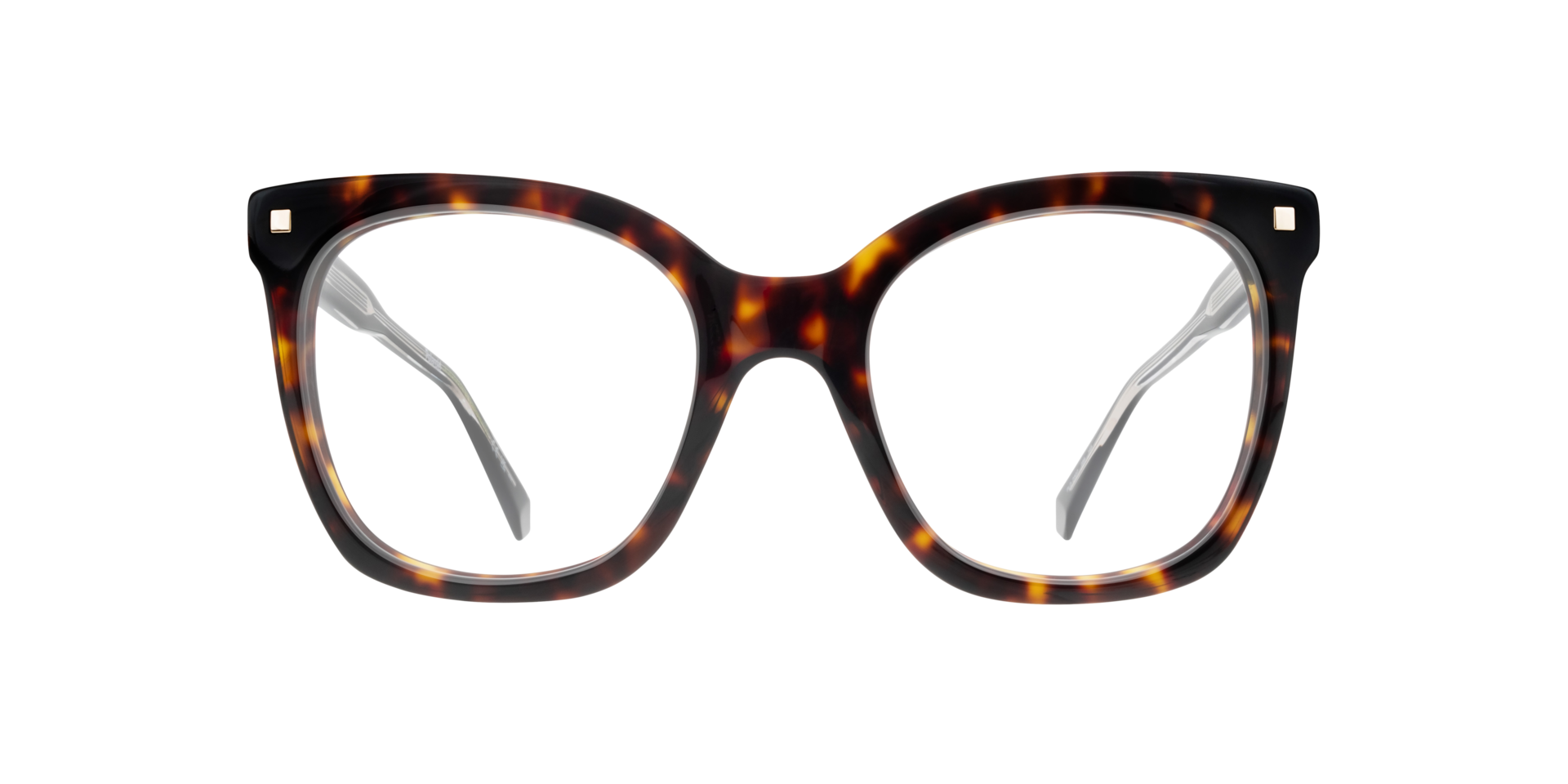PLD D507 Tortoise AcetateEyeglass Frames for Glasses Direct, Front View