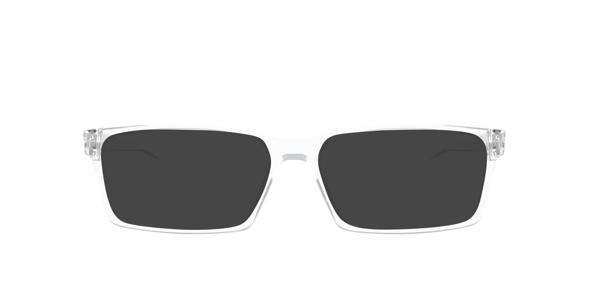 Overhead Polished Clear PlasticEyeglass Frames for Glasses Direct, with Tinted Lenses