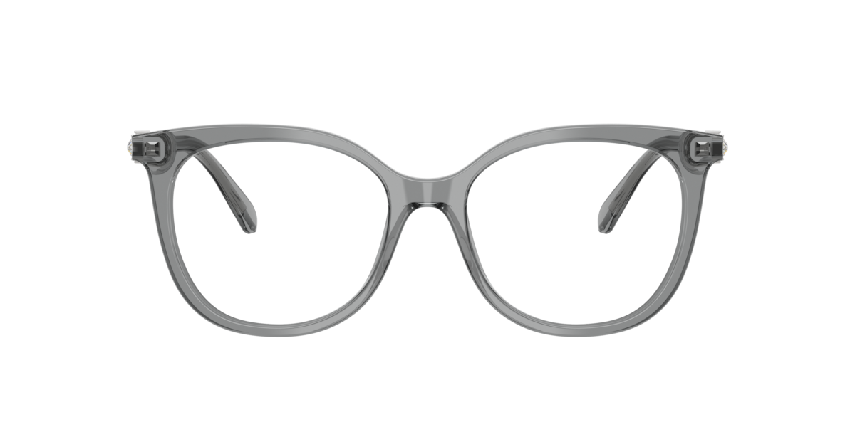 Swarovski Women's Transparent Grey Phantos Acetate Eyeglasses Online - Full Rim - Sk2055