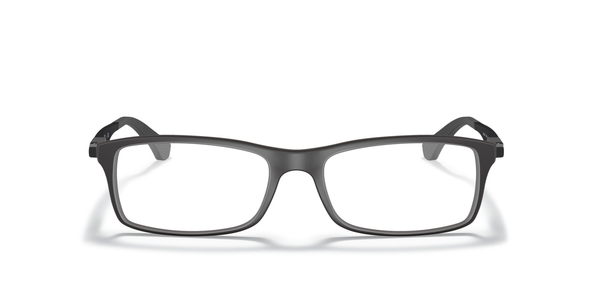 RB7017 Black PlasticEyeglass Frames for Glasses Direct, Front View