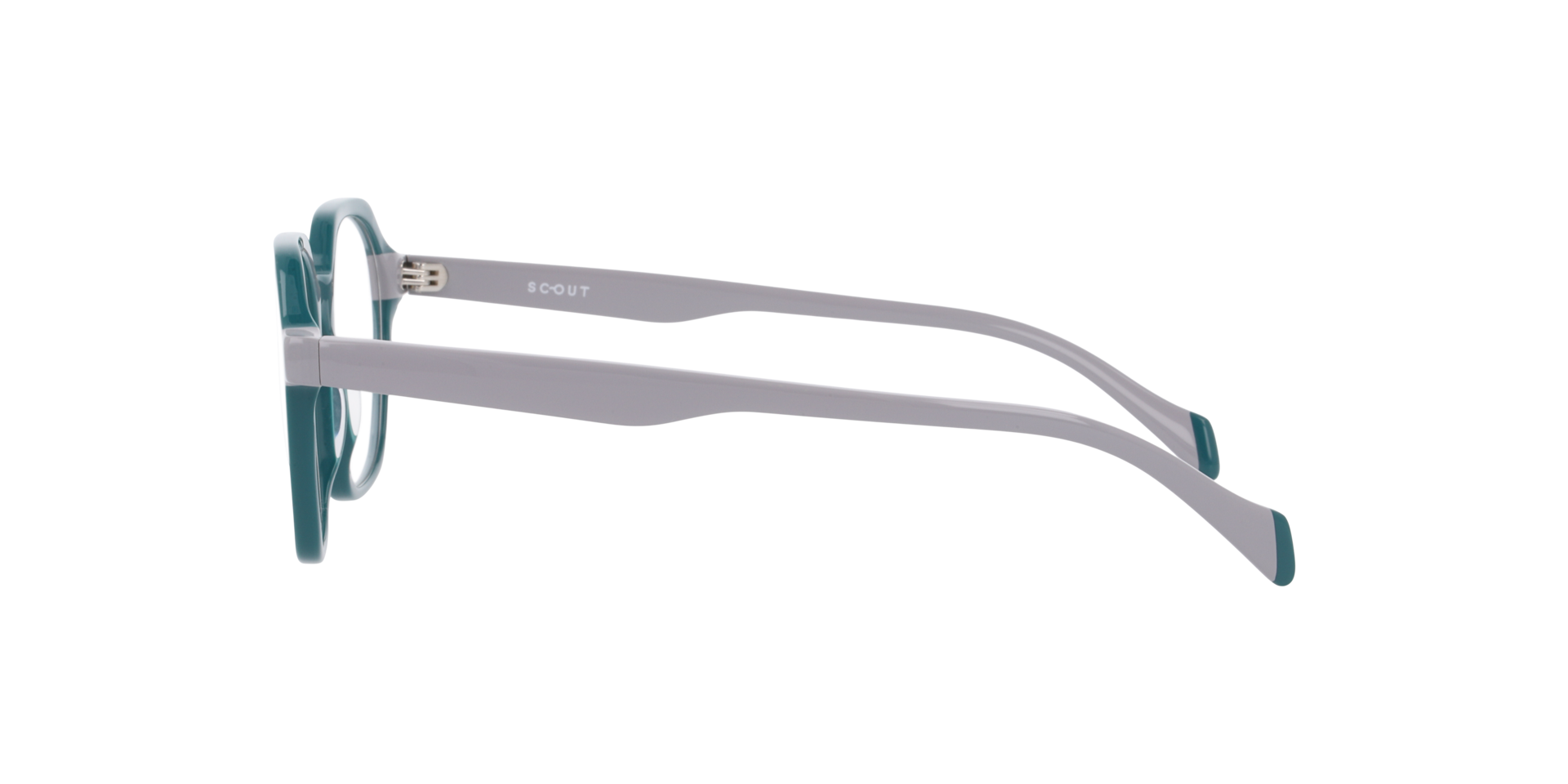 Mateo Green AcetateEyeglass Frames for Glasses Direct, Side View