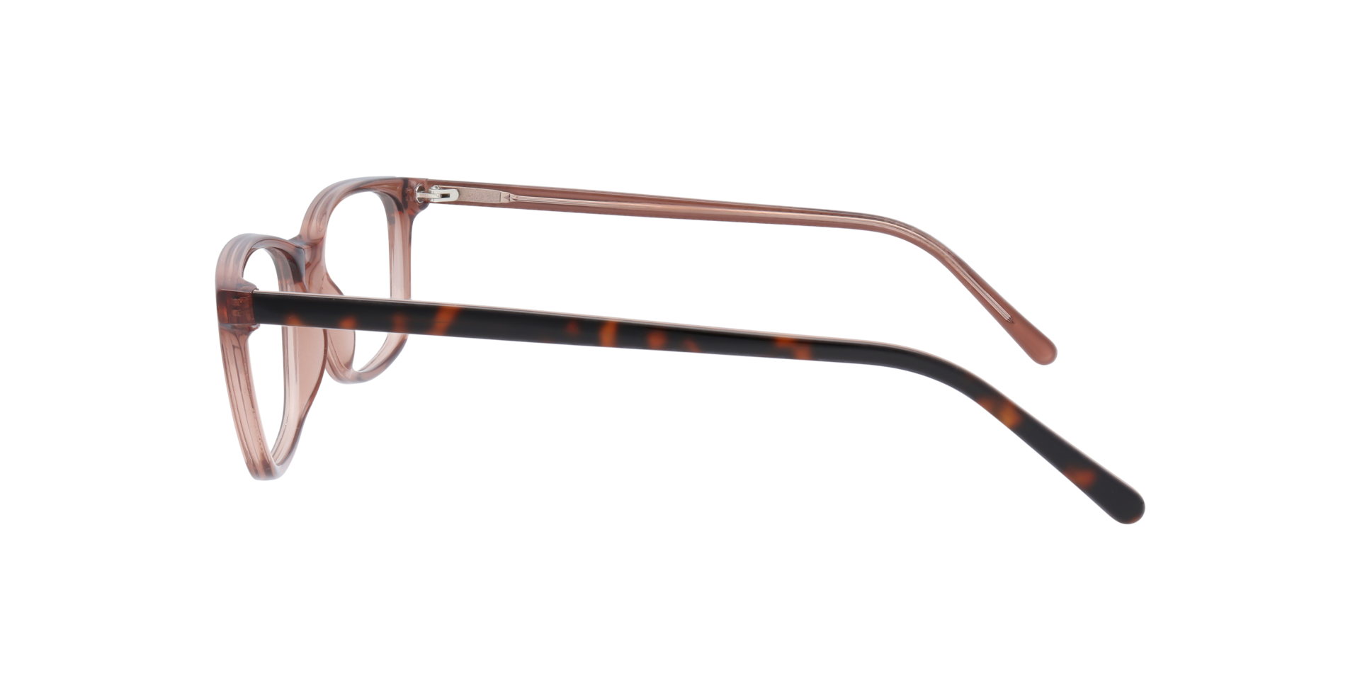 Wing Light Brown AcetateEyeglass Frames for Glasses Direct, Side View