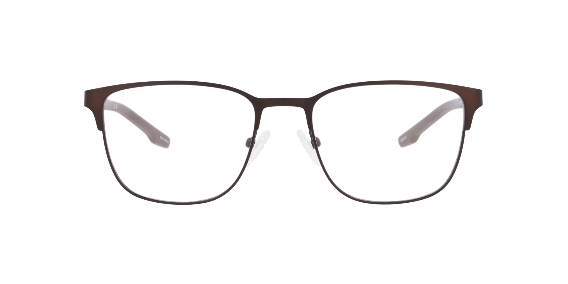 Cusave Brown MetalEyeglass Frames for Glasses Direct, Front View