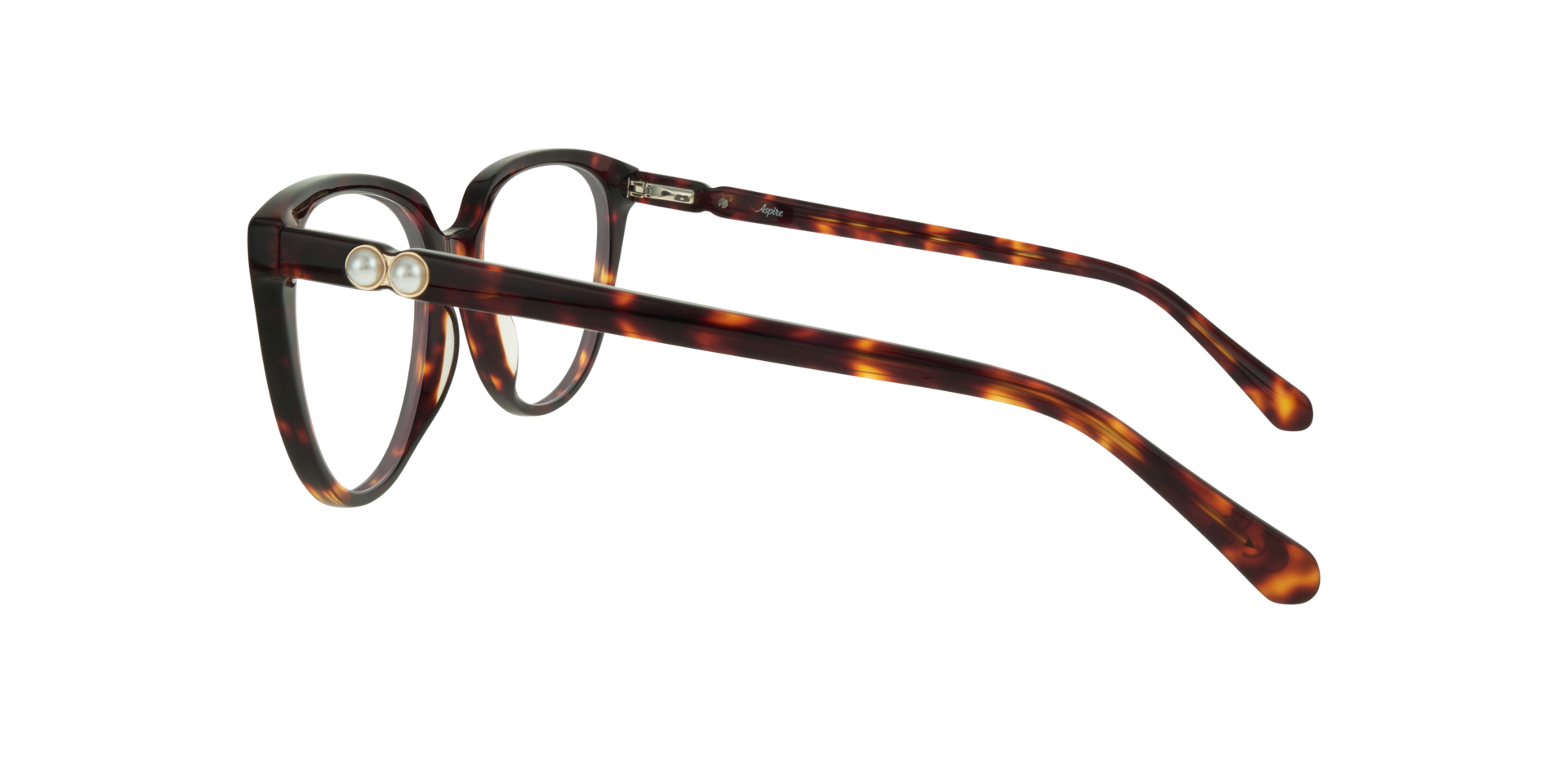 Kyro Havana AcetateEyeglass Frames for Glasses Direct, Side View