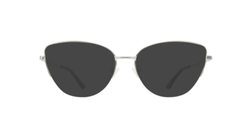 Silver/Black Lucia -  Metal Sunglasses