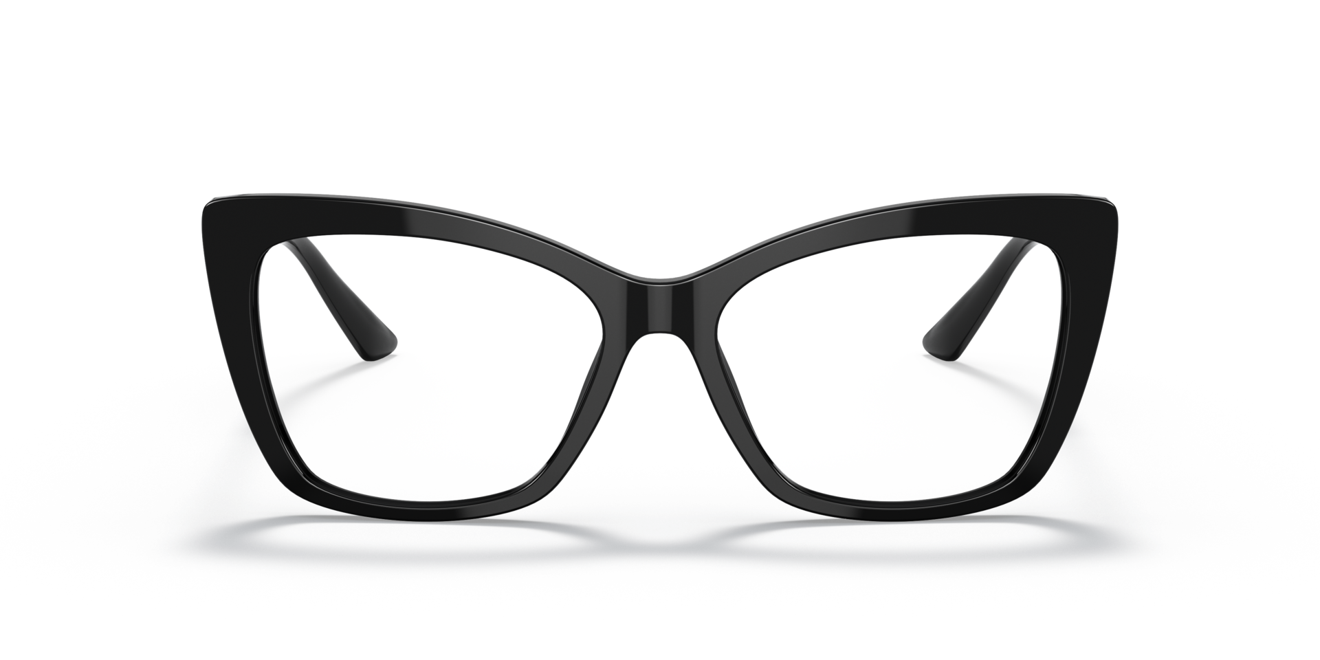DG3348 Black AcetateEyeglass Frames for Glasses Direct, Front View