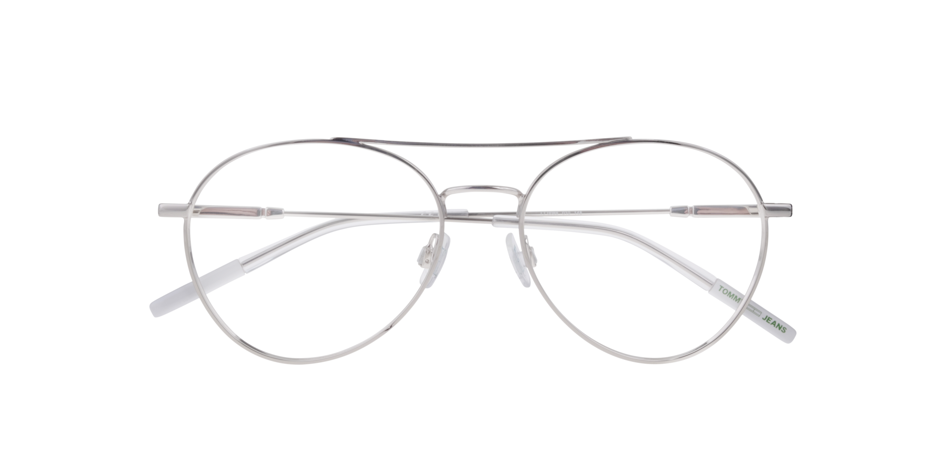 TJ 0088 Silver MetalSunglass Frames for Glasses Direct, Closed View
