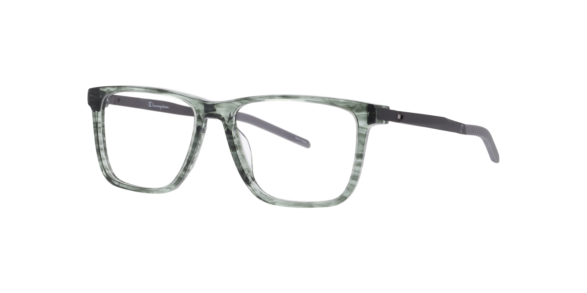 Curove Green AcetateEyeglass Frames for Glasses Direct, Angle View