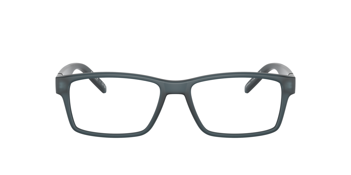 Arnette Unisex Matte Blue Rectangle Plastic Eyeglasses Online - Full Rim - An7179