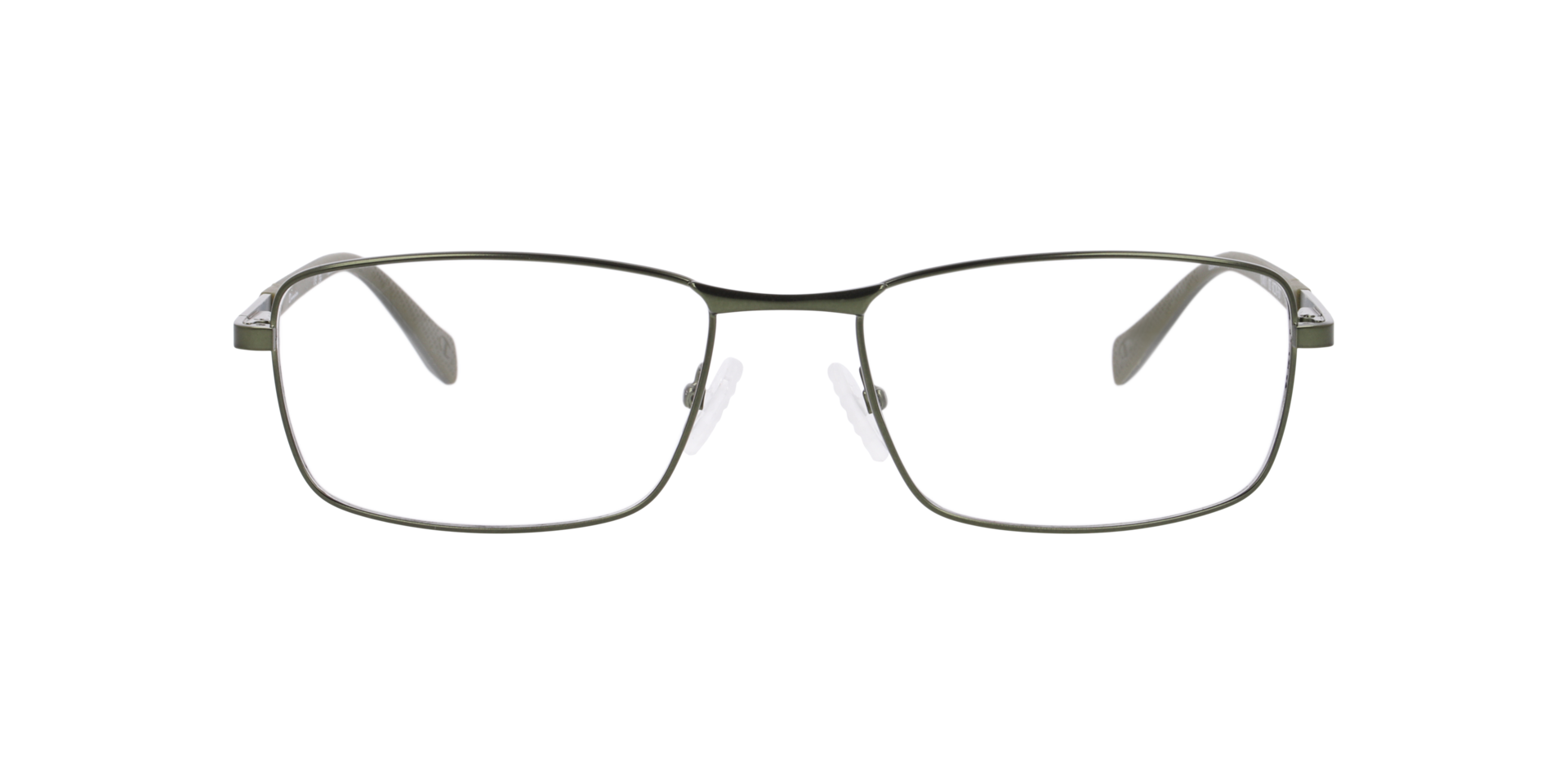 Cu4011 Green MetalEyeglass Frames for Glasses Direct, Front View