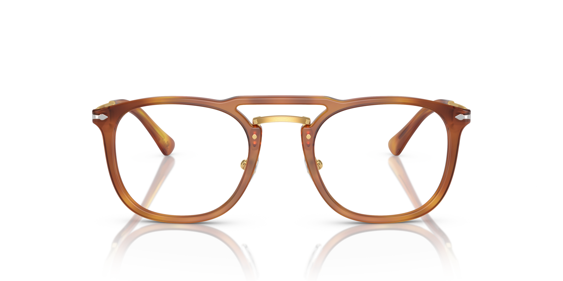 PO3265V Terra Di Siena AcetateEyeglass Frames for Glasses Direct, Front View