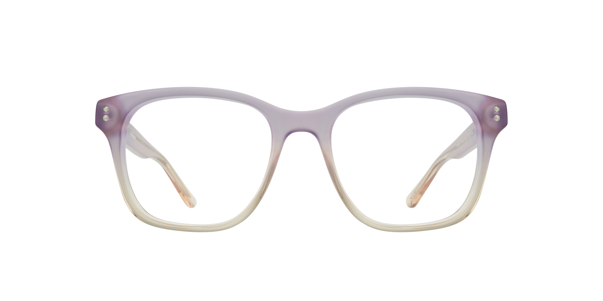 Kendrick Gradient Purple AcetateSunglass Frames for Glasses Direct, Front View