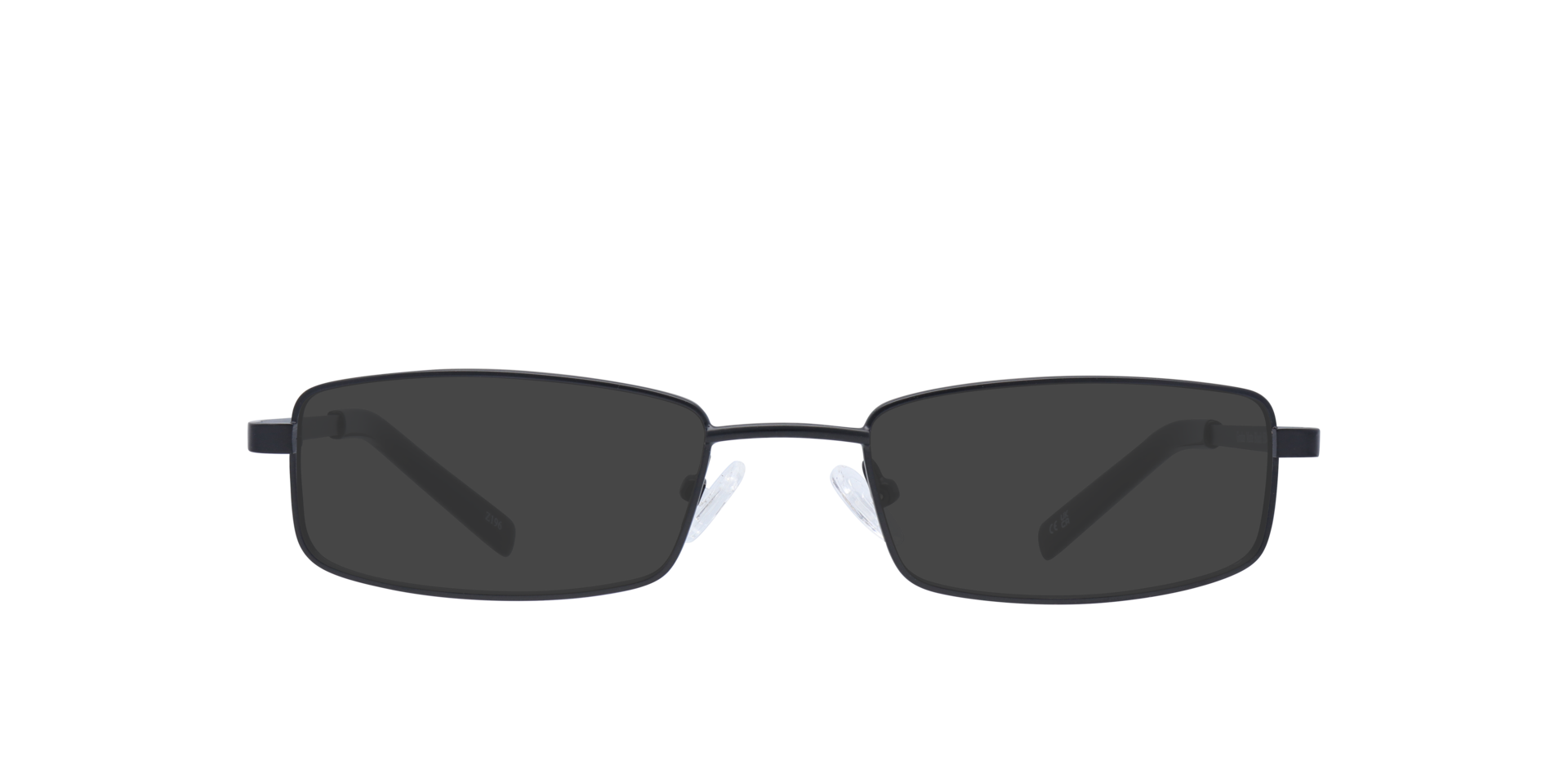 Gordan Matte Black MetalEyeglass Frames for Glasses Direct, with Tinted Lenses