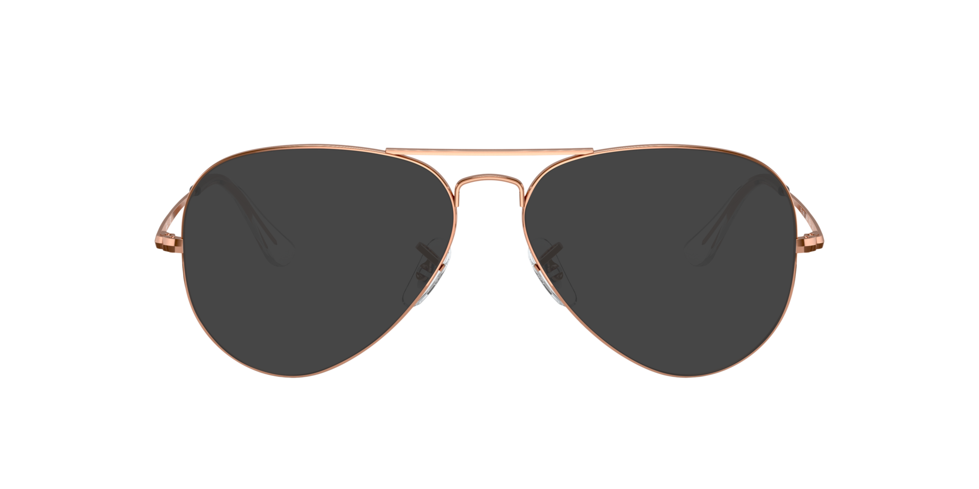 RB6489 Rose Gold MetalEyeglass Frames for Glasses Direct, with Tinted Lenses