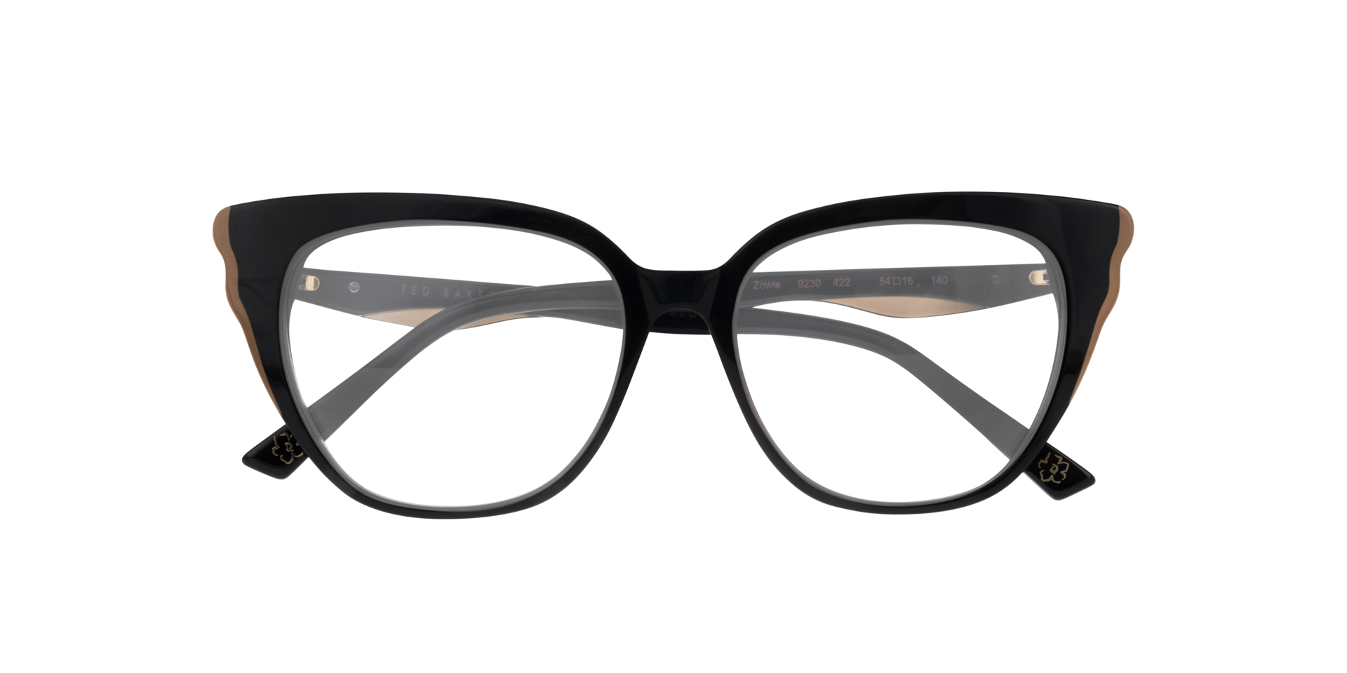 TB9230 Black AcetateEyeglass Frames for Glasses Direct, Closed View