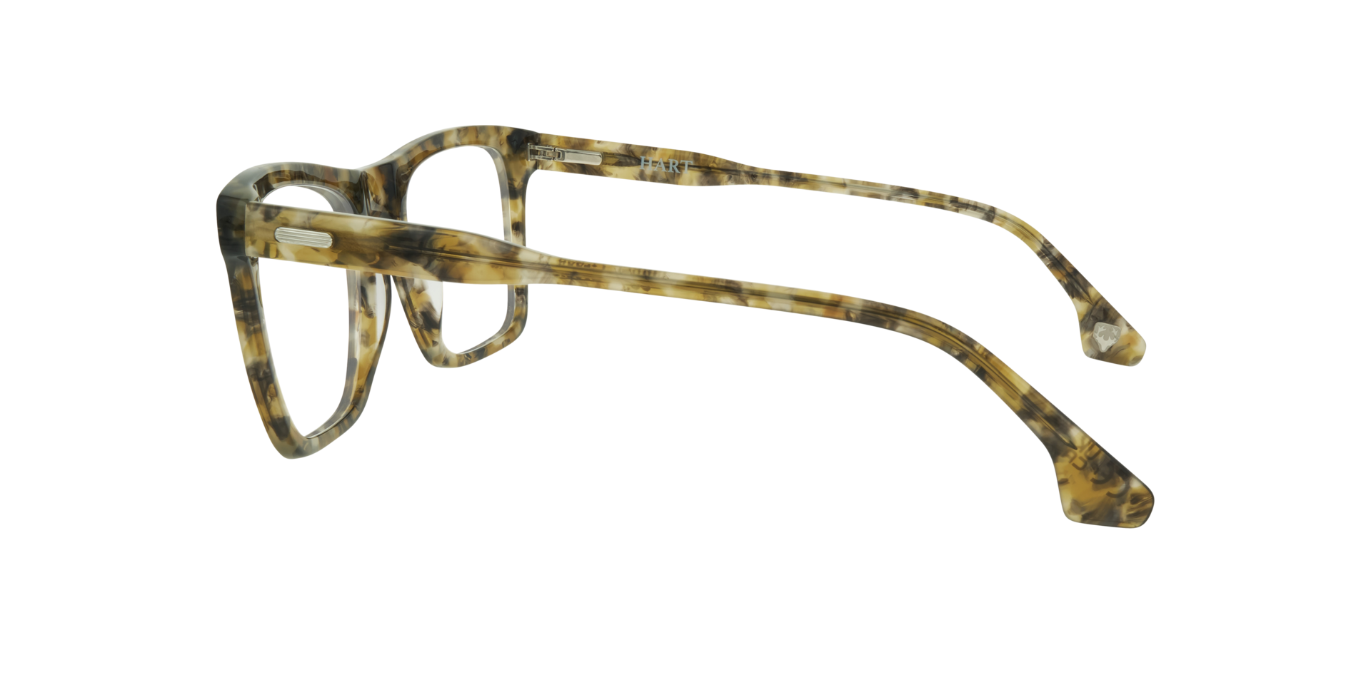 Jagger Green Havana AcetateEyeglass Frames for Glasses Direct, Side View