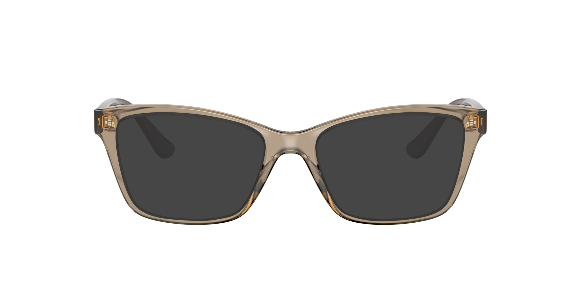 VO5420 Transparent Brown PlasticEyeglass Frames for Glasses Direct, with Tinted Lenses