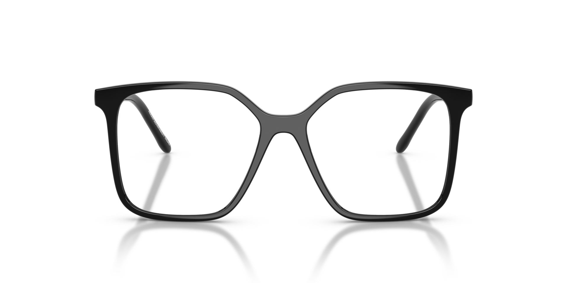 AX3132 Shiny Black PlasticEyeglass Frames for Glasses Direct, Front View