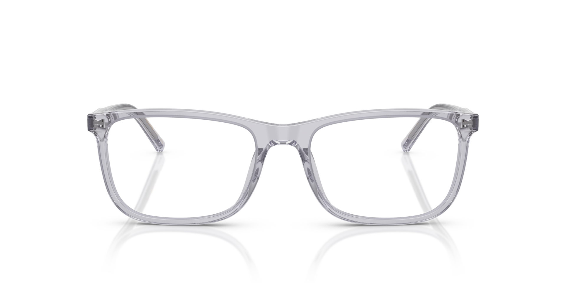 DG3427 Transparent Grey AcetateEyeglass Frames for Glasses Direct, Front View