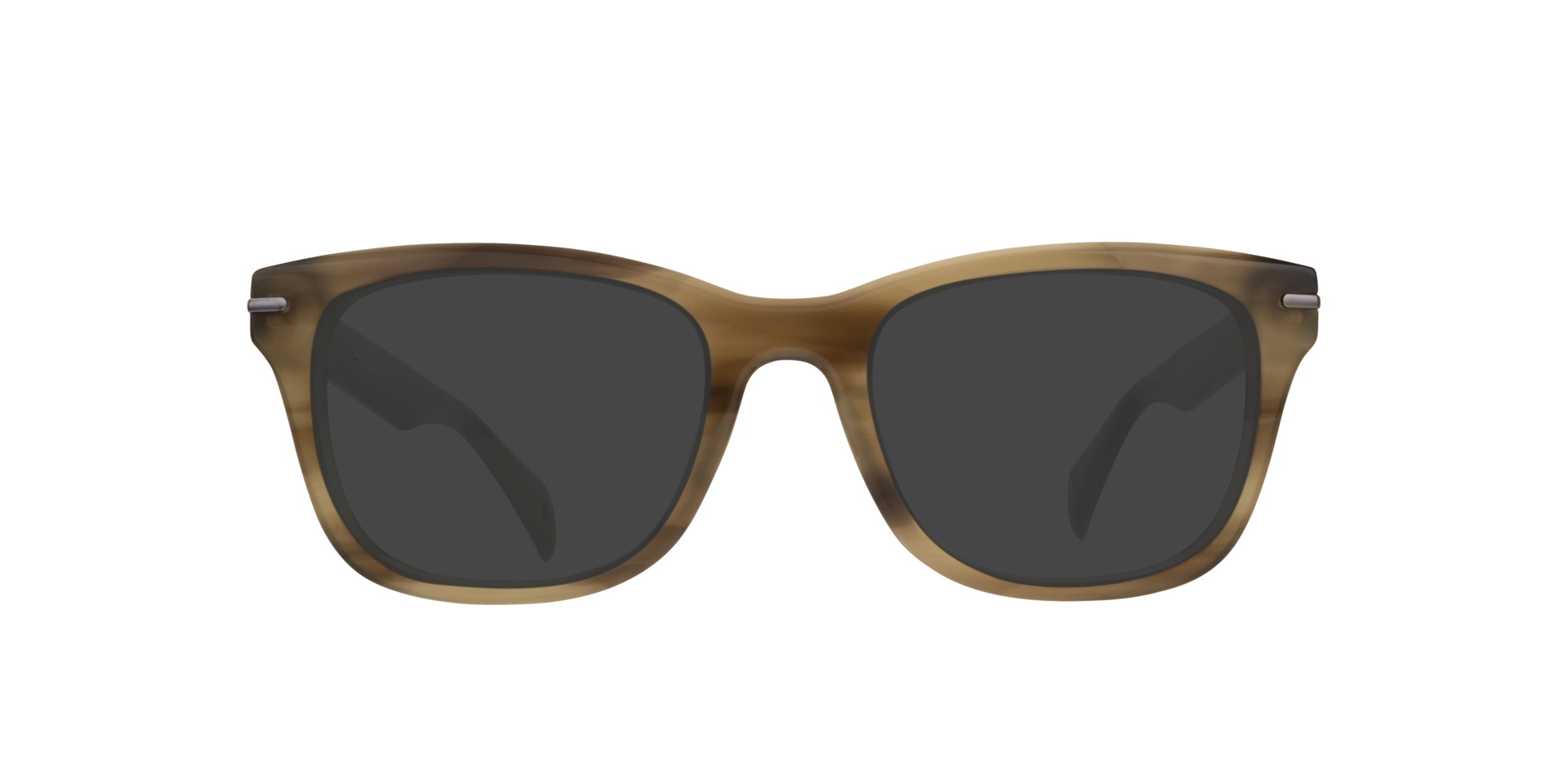 Hammersmith Khaki Horn AcetateEyeglass Frames for Glasses Direct, with Tinted Lenses