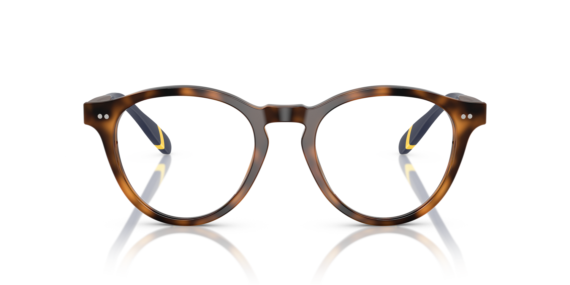 PH2268 Shiny Red Havana AcetateEyeglass Frames for Glasses Direct, Front View