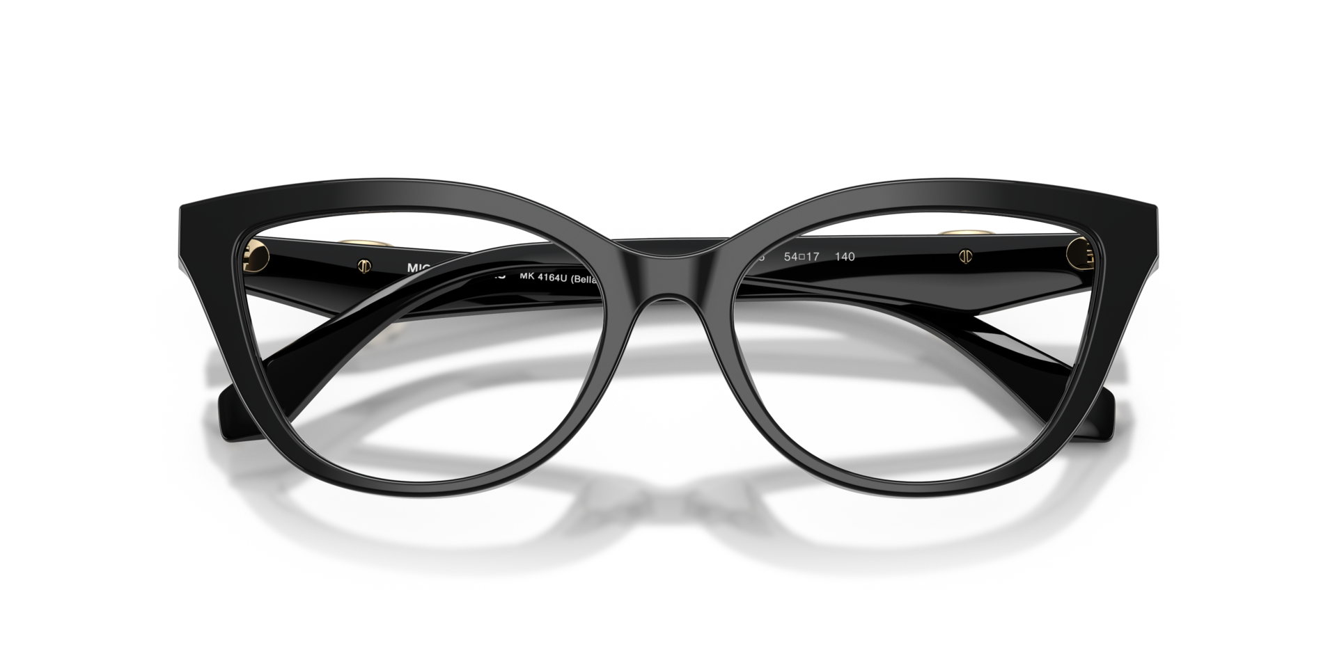 MK4164U Black AcetateEyeglass Frames for Glasses Direct, Closed View