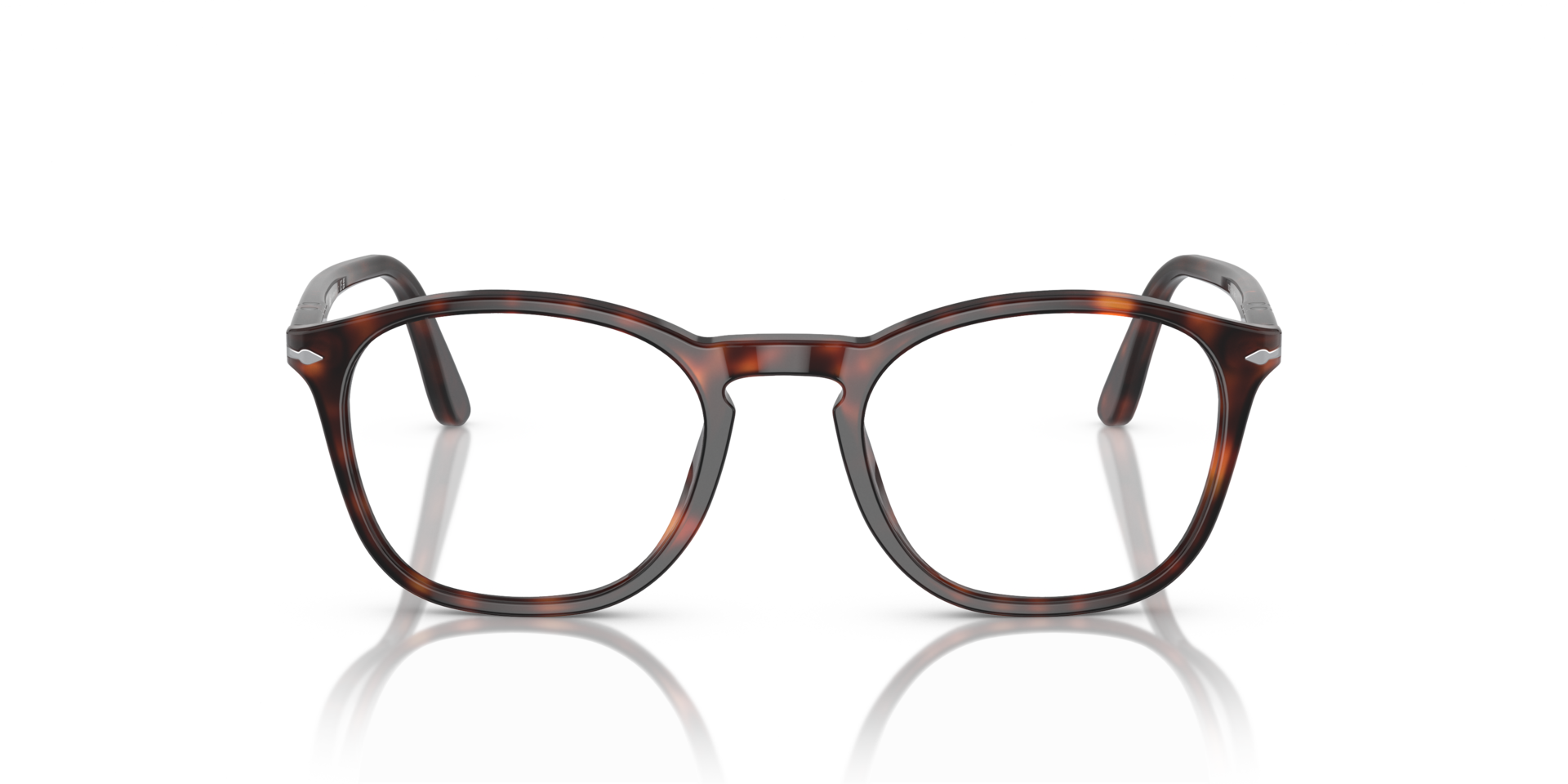 PO3007V Havana AcetateEyeglass Frames for Glasses Direct, Front View