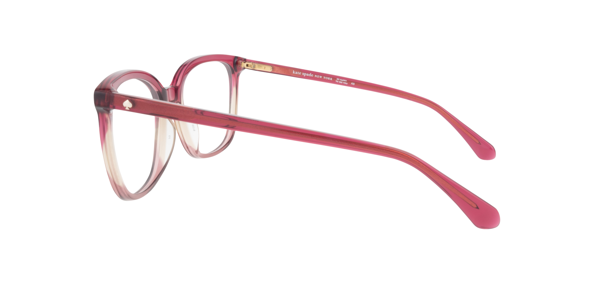 Madrigal/G Multicolor AcetateEyeglass Frames for Glasses Direct, Side View