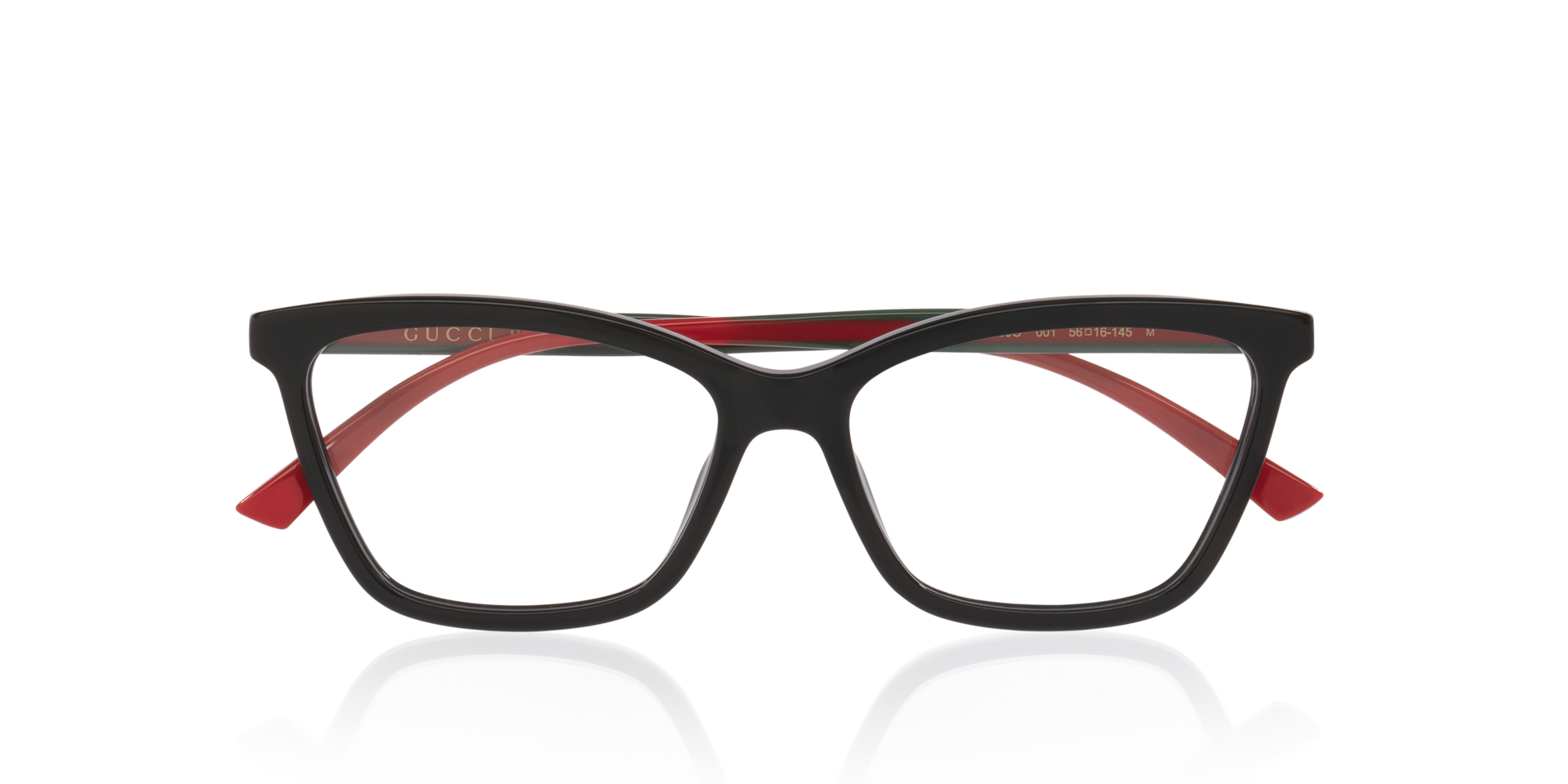 GG1989O Black AcetateEyeglass Frames for Glasses Direct, Closed View