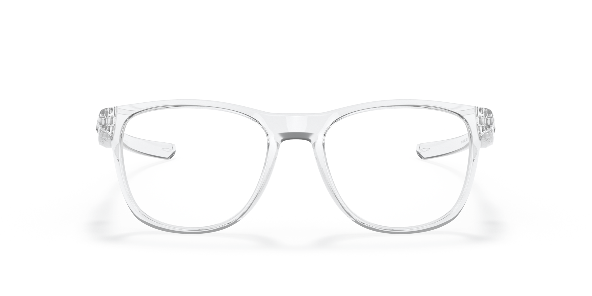 Trillbe™ X Polished Clear PlasticSunglass Frames for Glasses Direct, Front View