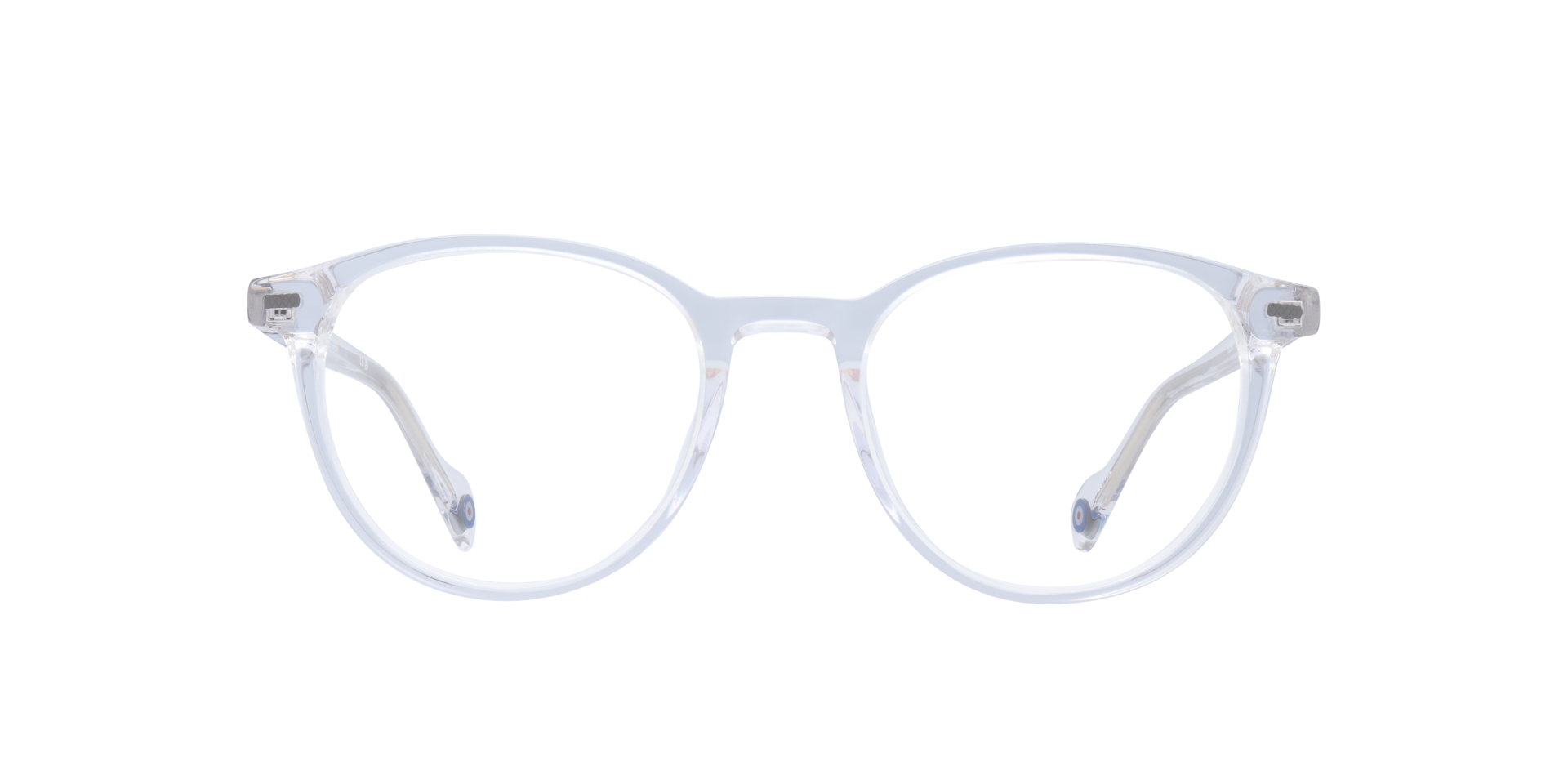 York Clear MetalEyeglass Frames for Glasses Direct, Front View