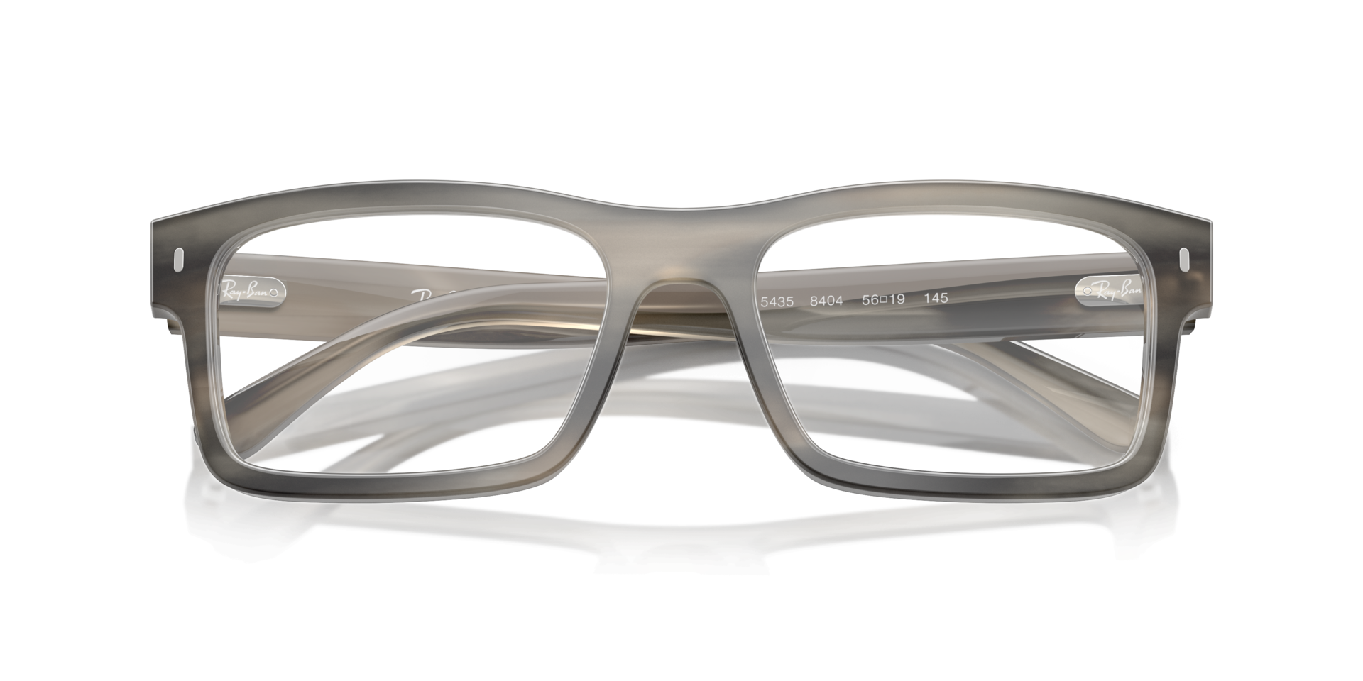 RB5435 Havana Grey AcetateEyeglass Frames for Glasses Direct, Closed View