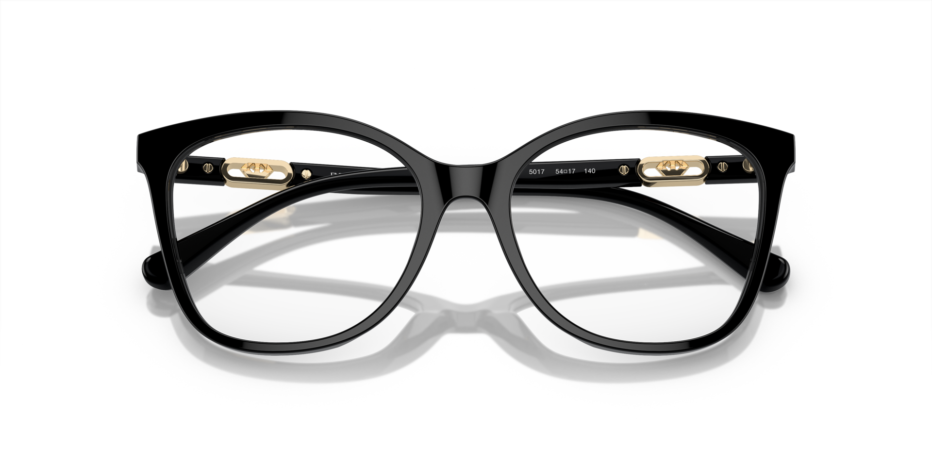 EA3231 Shiny Black AcetateEyeglass Frames for Glasses Direct, Closed View