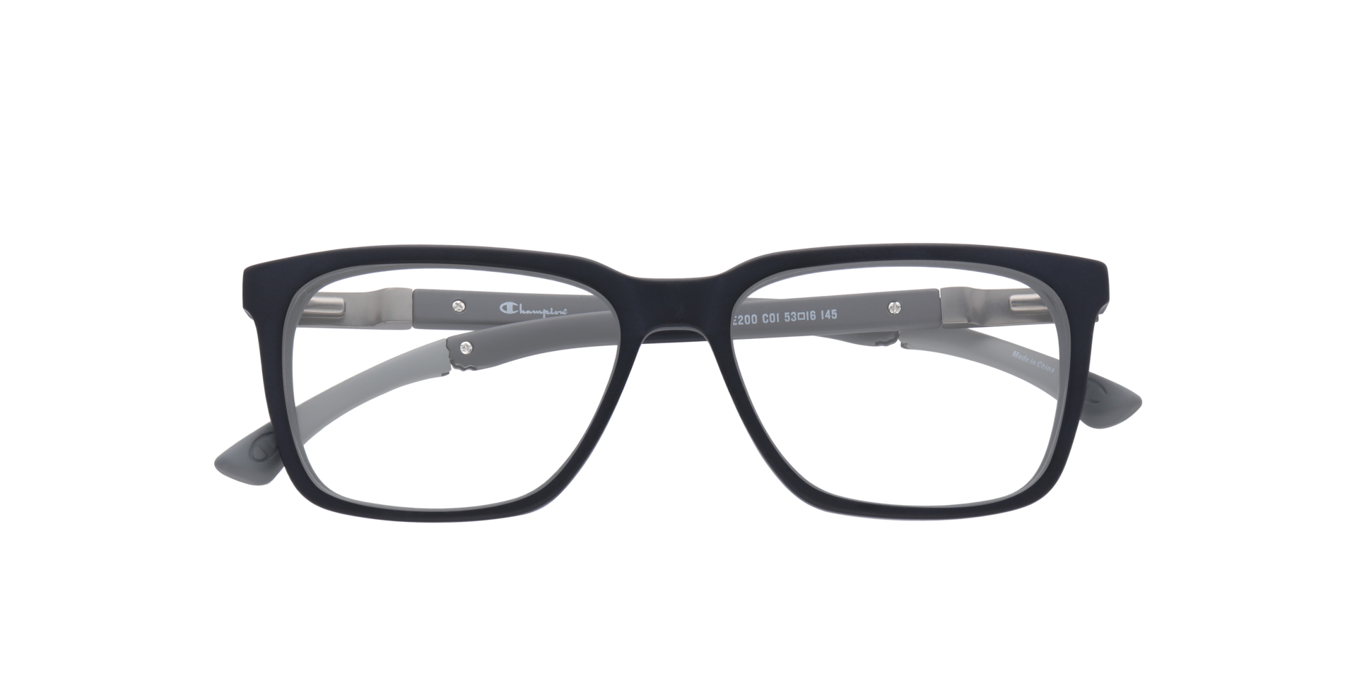 CUZONE200 Black AcetateEyeglass Frames for Glasses Direct, Closed View