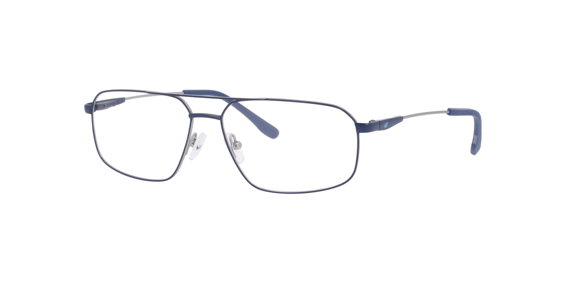 Nb4204 Blue MetalSunglass Frames for Glasses Direct, Angle View