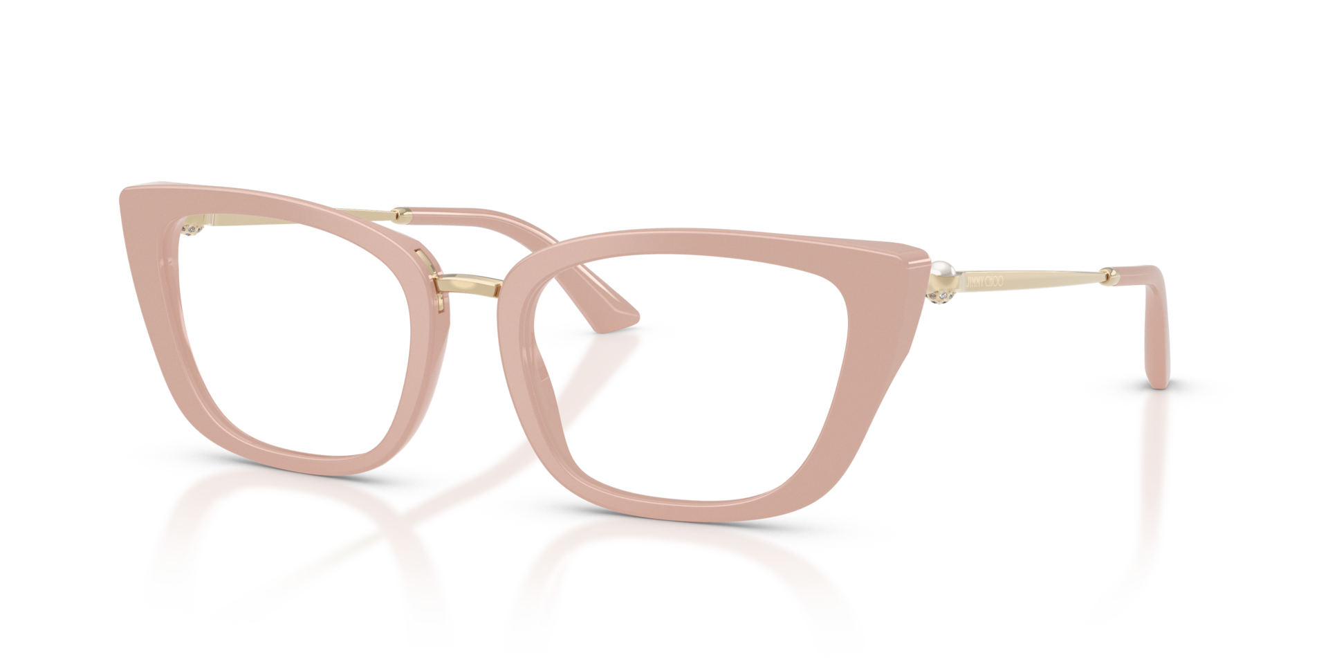 JC3034HB Rose AcetateEyeglass Frames for Glasses Direct, Angle View