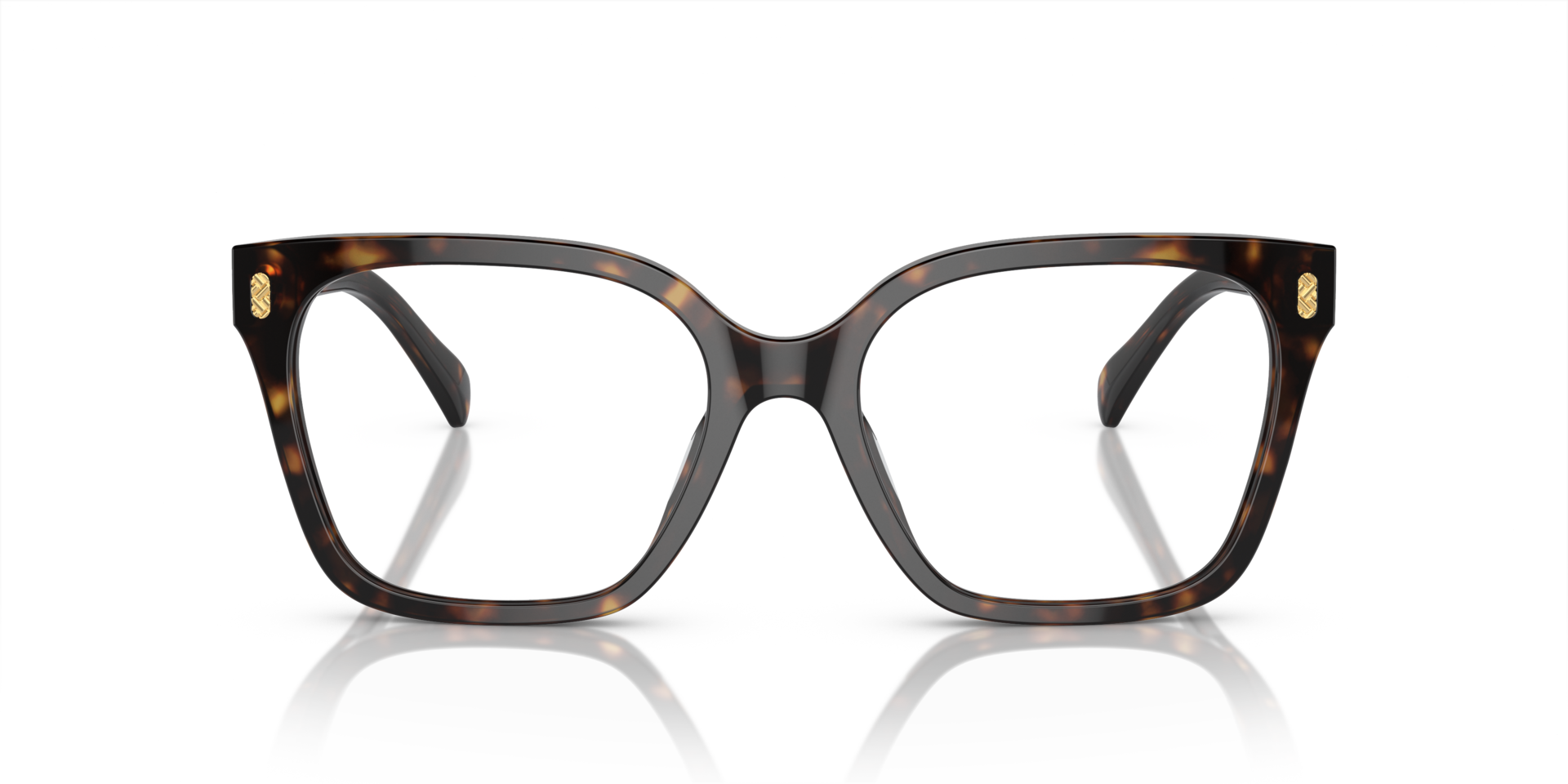 RA7158U Shiny Dark Havana AcetateEyeglass Frames for Glasses Direct, Front View