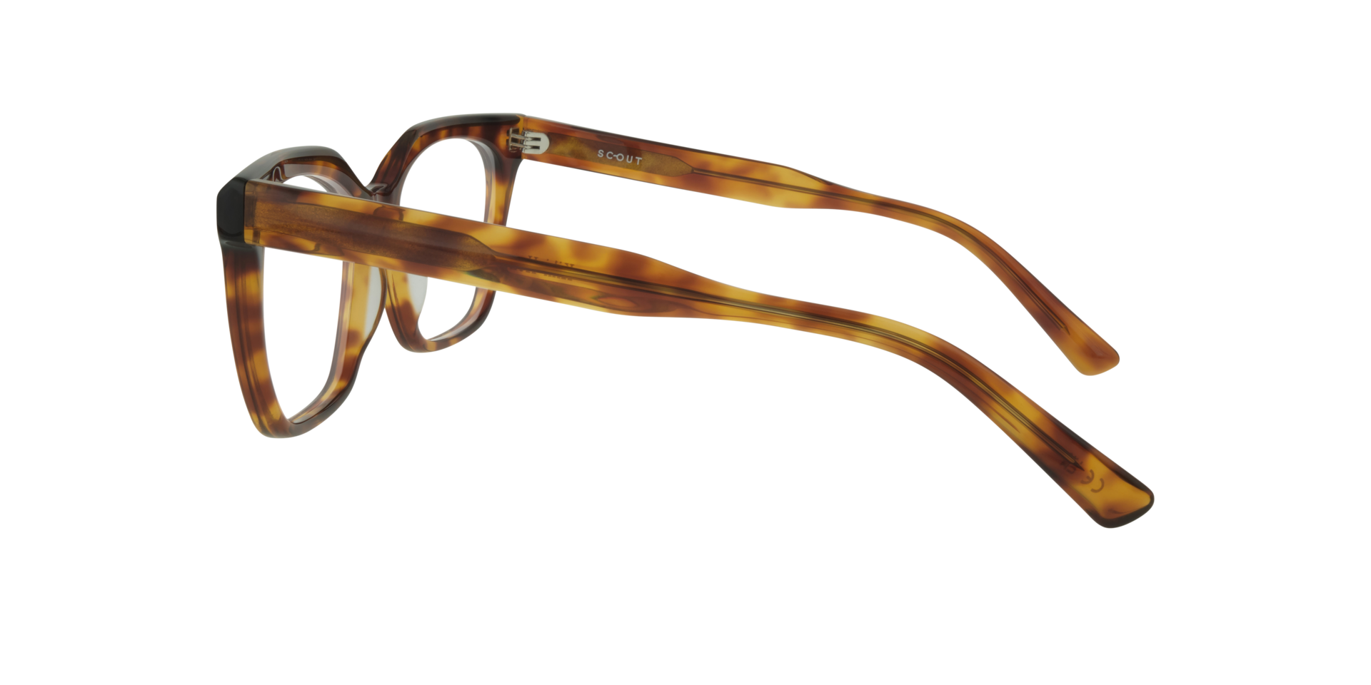 Kiki Honey Havana AcetateEyeglass Frames for Glasses Direct, Side View