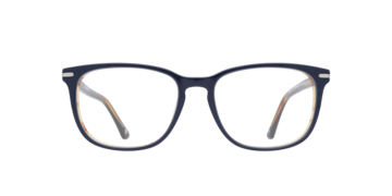 Navy Blue/Orange Eastcote -  Acetate Glasses