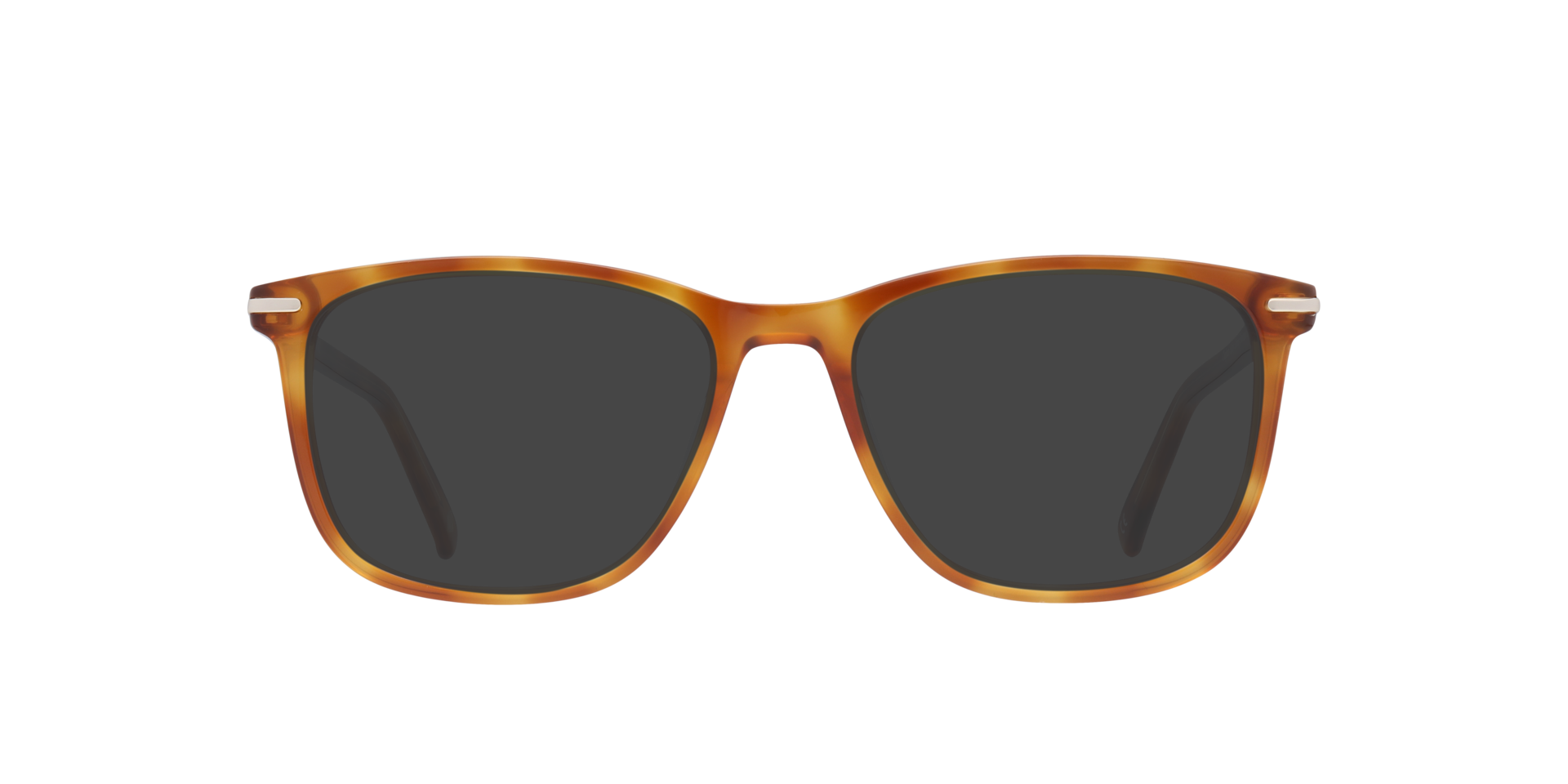 Clapham Shiny Honey Havana AcetateEyeglass Frames for Glasses Direct, with Tinted Lenses