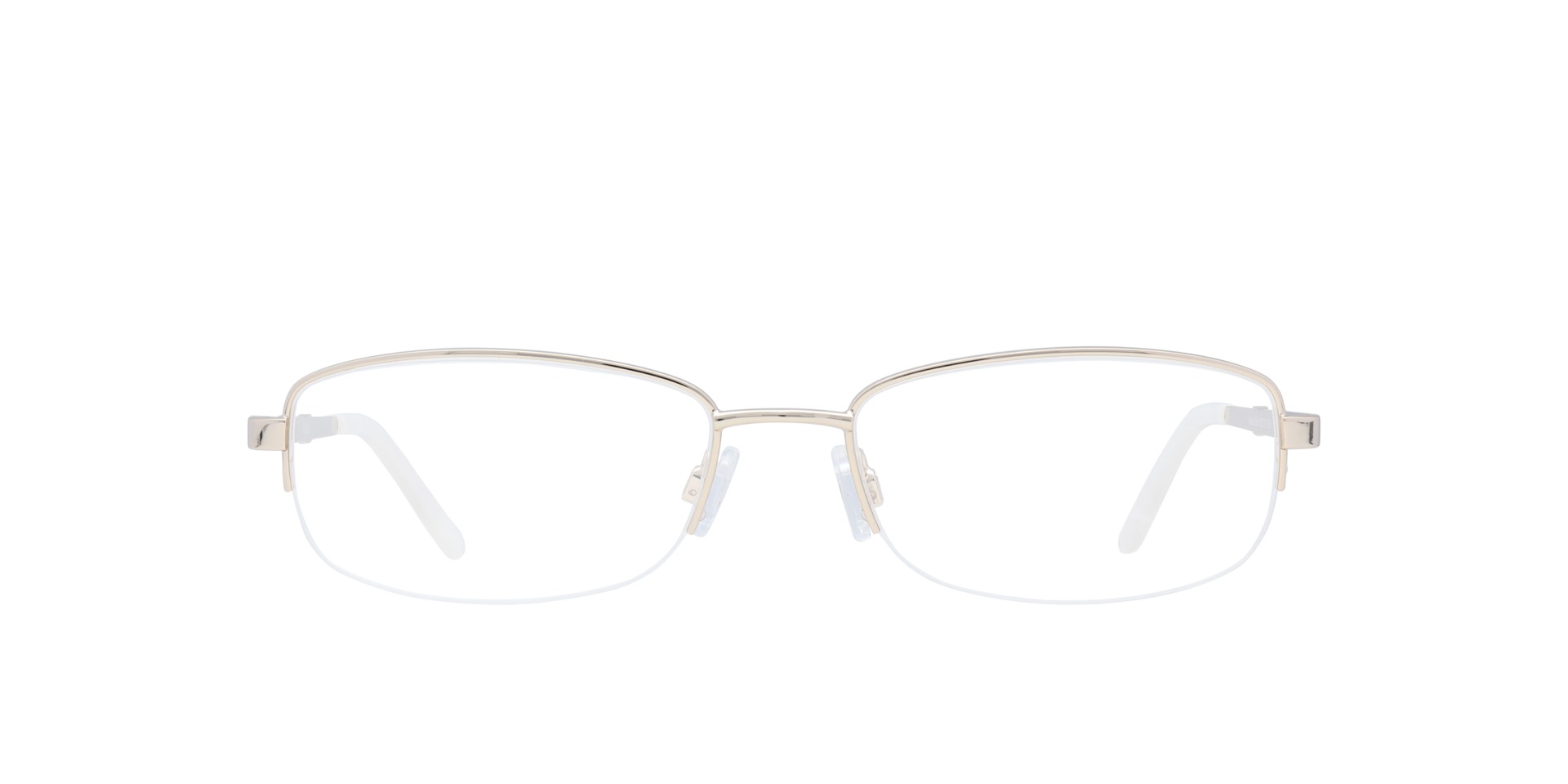 Arielle Gold MetalEyeglass Frames for Glasses Direct, Front View