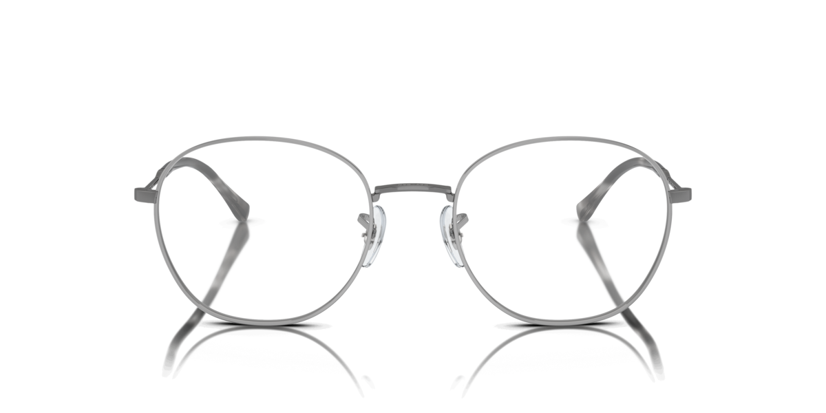 Ray-Ban Unisex Gunmetal Phantos Metal Eyeglasses Online - Full Rim - Rb6509