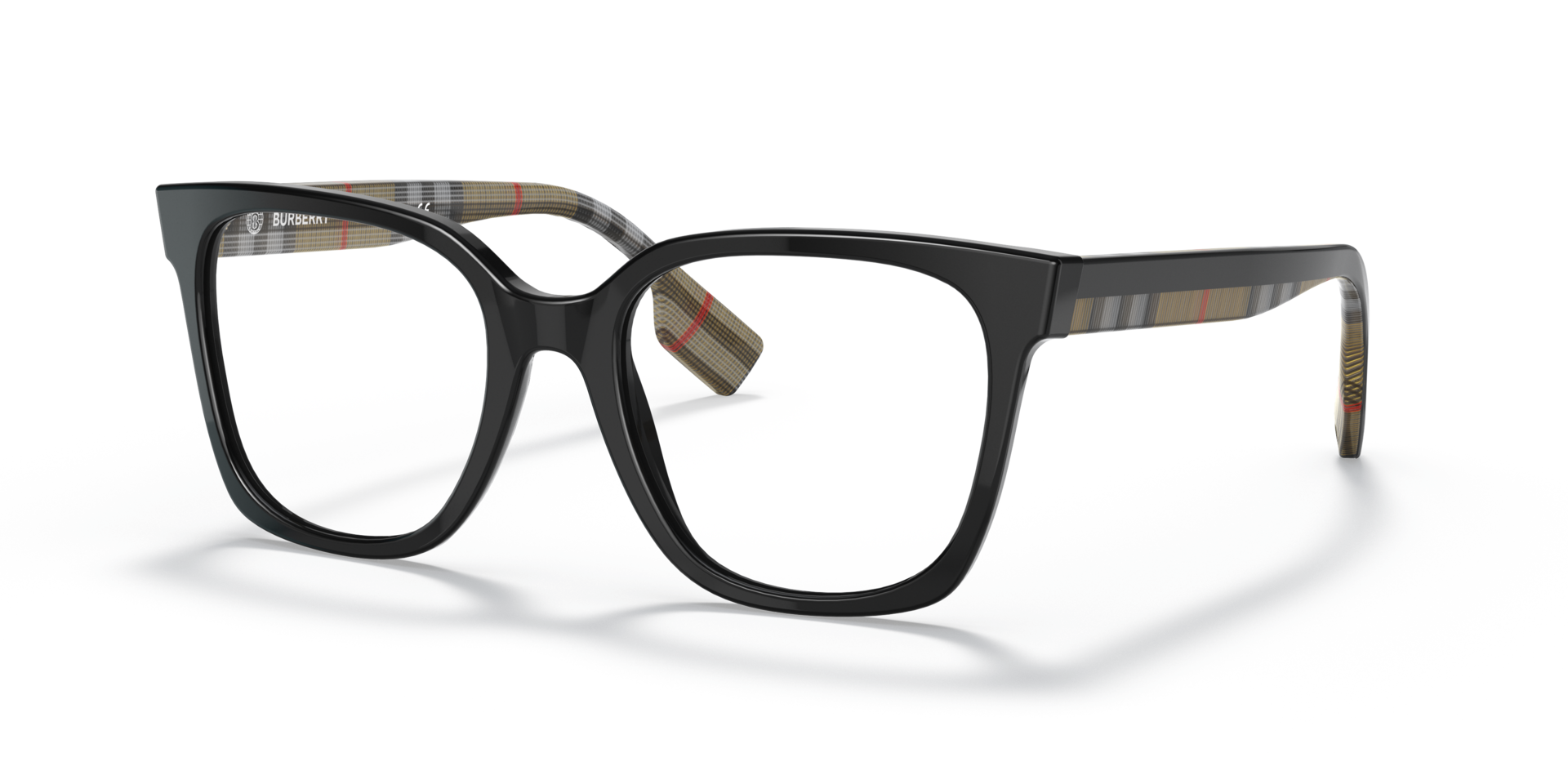 BE2347 Black AcetateEyeglass Frames for Glasses Direct, Angle View