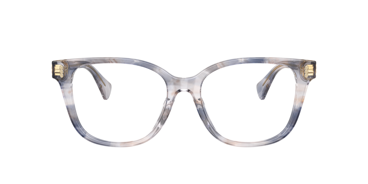 Ralph Women's Grey Havana Square Acetate Eyeglasses Online - Full Rim - Ra7196u