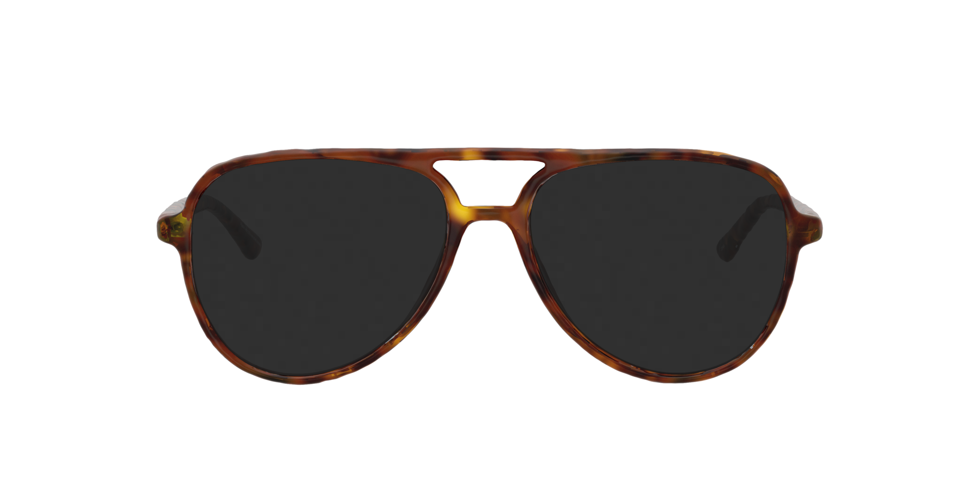 Miguel Matte Havana Brown PlasticEyeglass Frames for Glasses Direct, with Tinted Lenses
